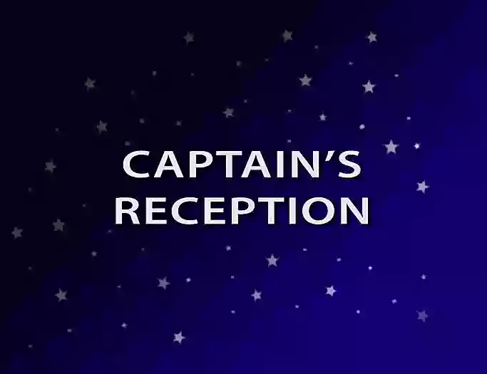 Captain's Welcome Aboard Reception