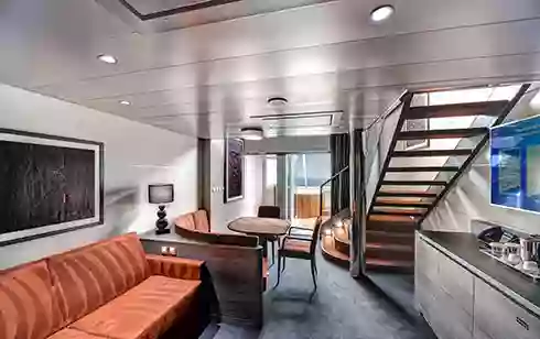 MSC Yacht Club Duplex Suite with Whirlpool