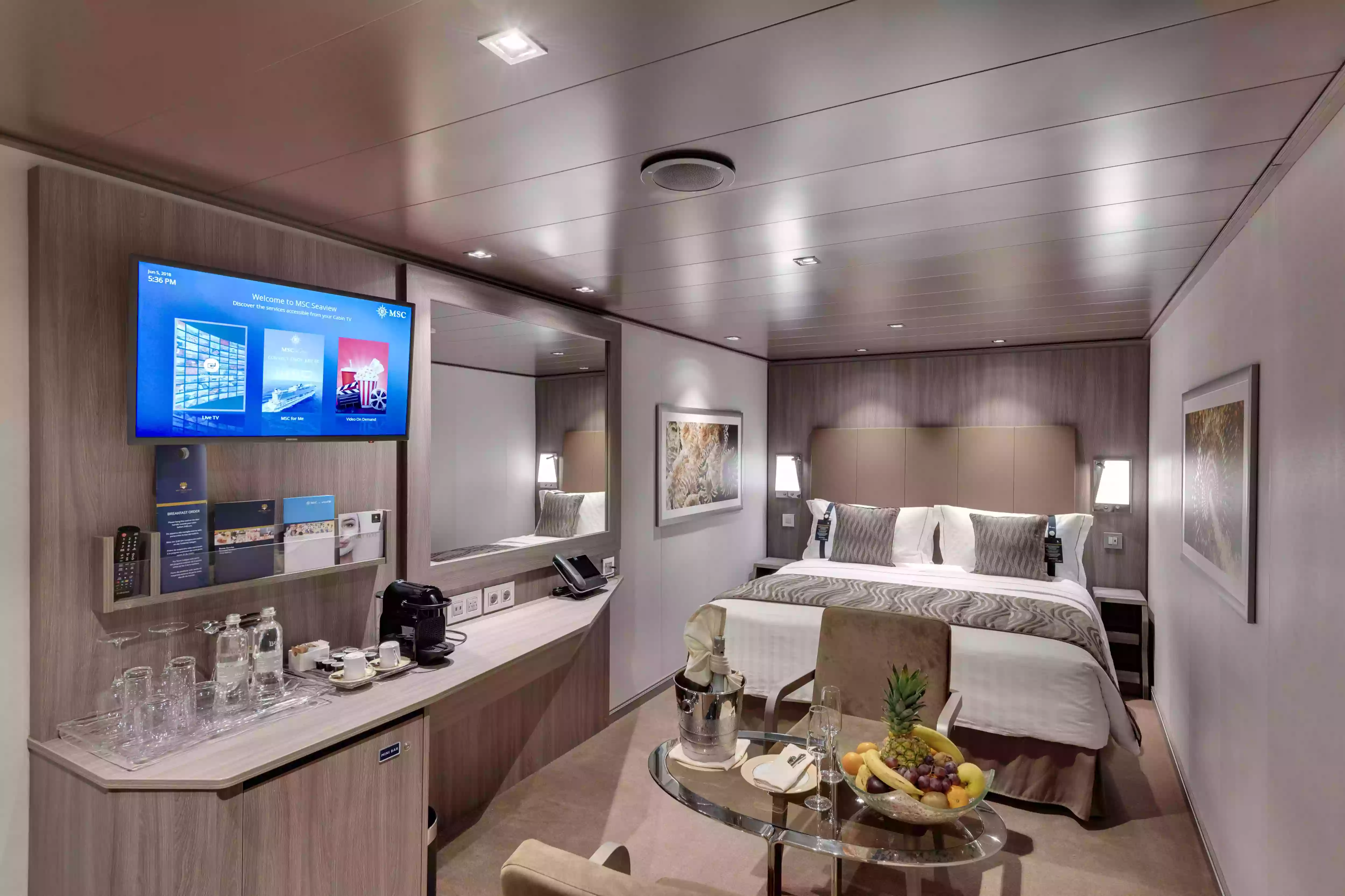 MSC Yacht Club Interior Suite